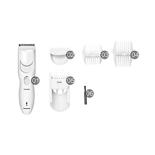 Afeitadora Eléctrica wangwie-256 blanca recargable miniatura 2