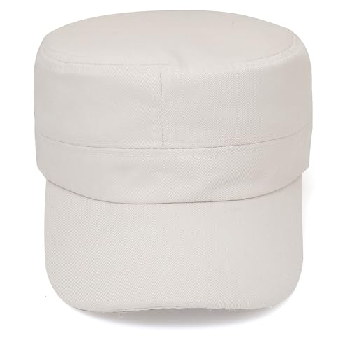 Gorra militar cadete unisex de algodón lavado miniatura 2