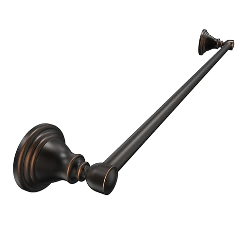 Bar 24inch, Stainless Steel Bathroom Towel Rack Wall Mounted, Heavy Duty Towel Rod, Towel Holders For Bathroom, Kitchen (oil Rubbed Bronze)