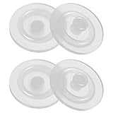 ABOOFAN 4pcs Water Cup Leak Stopper Plastic Water Bottle Silicone Tumbler Silicone Cup lids Plug Tumbler Leak Stopper Belly Bottle Supplies Belly Bottle Accessory