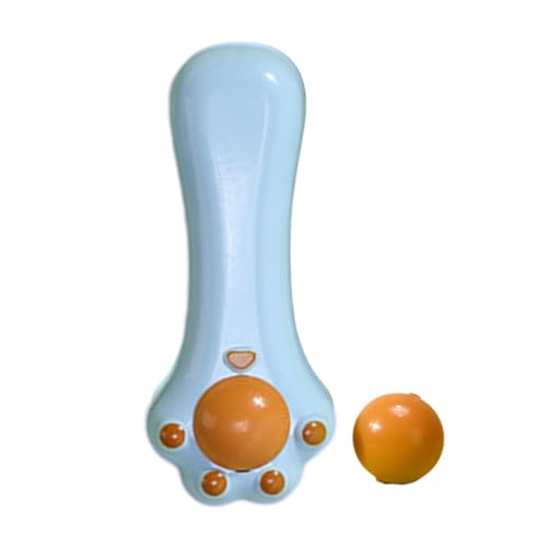 Varinha de provocação de brinquedos para gatos, escova de cabelo de gato | Brinquedo teaser de bastã