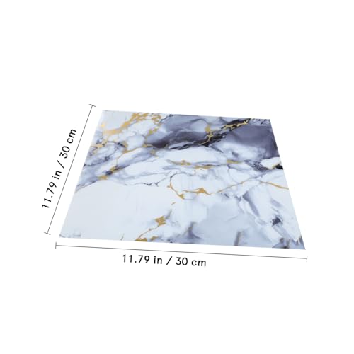 Dalles de mur adhésives effet marbre Operitacx x40 pour crédence - 3