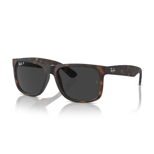 Image of Ray-Ban RB4165F Justin Classic Square Sunglasses for Men