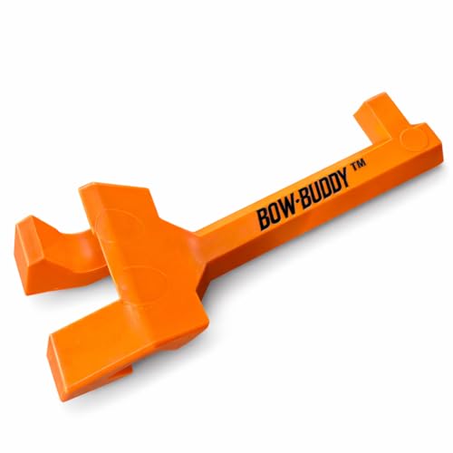Bow Buddy Hard Hat Buddy Truck Headrest Hard Hat Hanger Heavy Duty Holder for Helmets & Work Gear 100+ lb Capacity Made in USA (Orange)