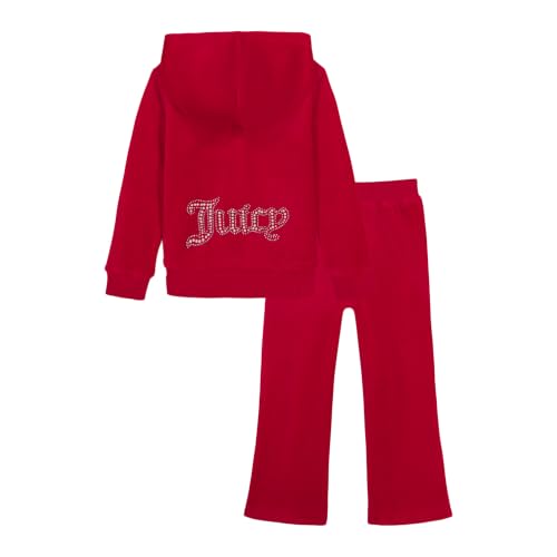 Image of Juicy Couture 2pc Zip Up Velour Jog Set