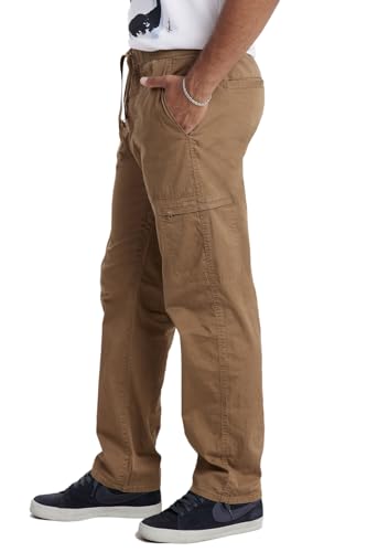 UNIONBAY Men's Oliver Stretch Twill Pull on Elastic Waist Pant3