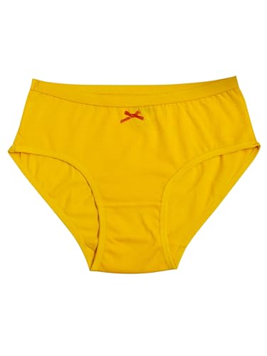 Image of DChica Cotton Panties for Women, Comfortable Mid Waist Hipster Panty with Stretchable Waistband Full Coverage Breathable Underwear /Briefs for Ladies