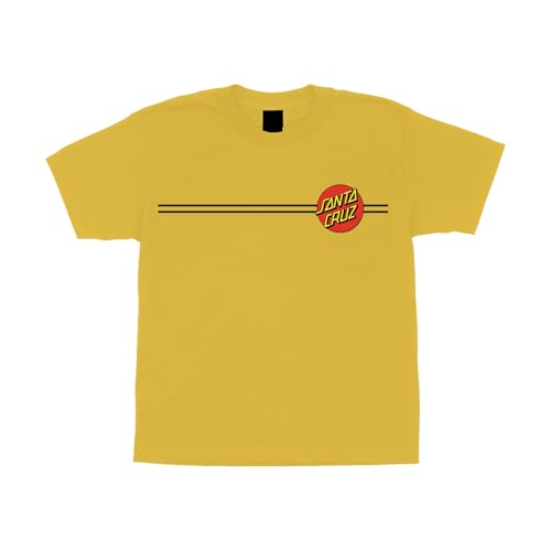 SANTA CRUZ Classic Dot S/S Midweight T-Shirt Gold Med Youth2