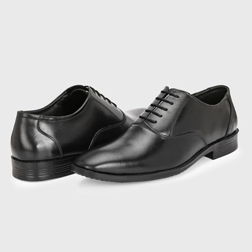 Image of Blue Leather by Centrino Genuine Leather Slip-On Men's Formal Shoe |Stylish with Soft Cushioned Insole |Trendy Non Lace-Up Design |Durable Leather with Anti-Skid Sole | Perfect for Formal Wear (4017)