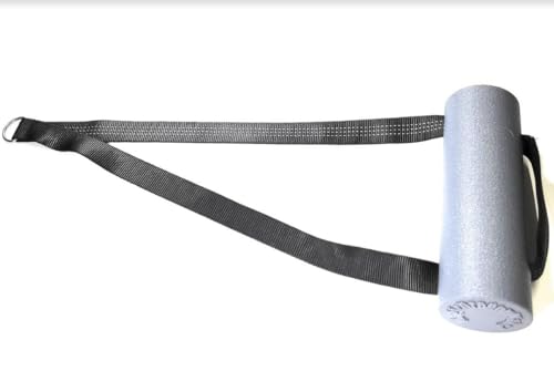 Arm Wrestling Exercise Handle, 2.5 Inch Diameter, Wrist Wrench with Strap, Wrist and Forearm Strengthener, Workout Equipment, Fat Grip for Strong Wrist, Finger Strength Training, Non-Slip Textured