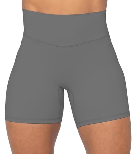 Image of Sunzel No Front Seam High Waist Biker Shorts for Women, Squat Proof Yoga Workout Gym Bike Shorts | 3, 5 Or 8-Inch Inseam, High Waisted, Tummy Control, No Front Seam, Buttery Soft, Compression Fit, Squat Proof