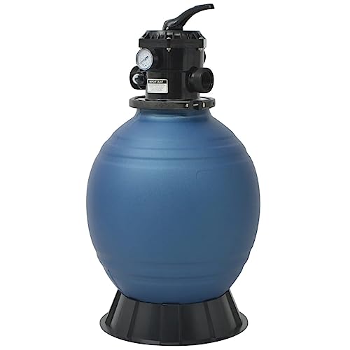 vidaXL Sandfilter 6 Wege Ventil 460mm Sandfilteranlage Poolfilter Filterkessel