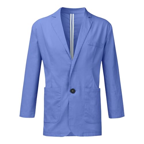 Linen Blazer for Men Summer Casual Business Suit Jackets Lightweight Sports Linen Suit Jacket for Men4