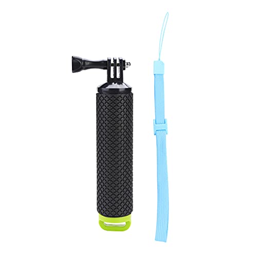BTSEURY Anti Slip Floating Bobber Stick with Floaty Hand Grip Monopod Ideal for, Xiaomi Yi Perfect Action Camera Diving Accessory (Green)