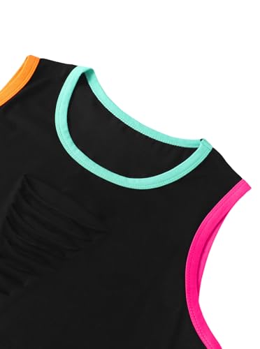 Image of LovelyWholesale Women Sexy Cut Out Crop Tank Tops Crew Neck Summer Sleeveless Top