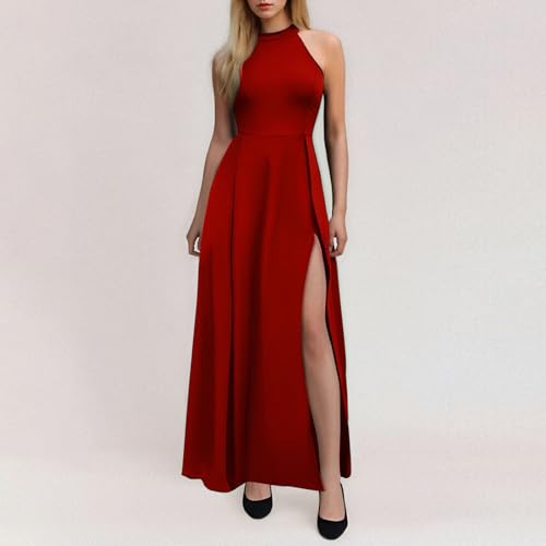 Robe de soirée longue dos nu idéale pour vos galas d'été - 3