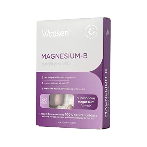 Wassen Magnesium-B Everyday Vitality Tablets Cover