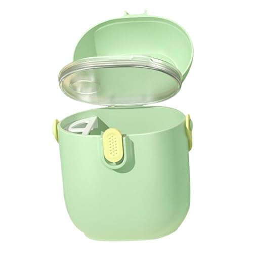 WEKAMOS ポータブル粉ミルクディスペンサー 大容量軽量ミルクパウダーボックス 漏れ防止密閉設計 携帯便利旅行用離乳食保管容器 食品保存