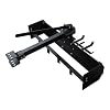 42 Inch Tow Behind Box Scraper, Premium Steel Powder Coated Tractor Box Scraper with Box Blade, Lawn Tractor Attachments Fit for ATVs, UTV, Ideal for Grading, Landscaping