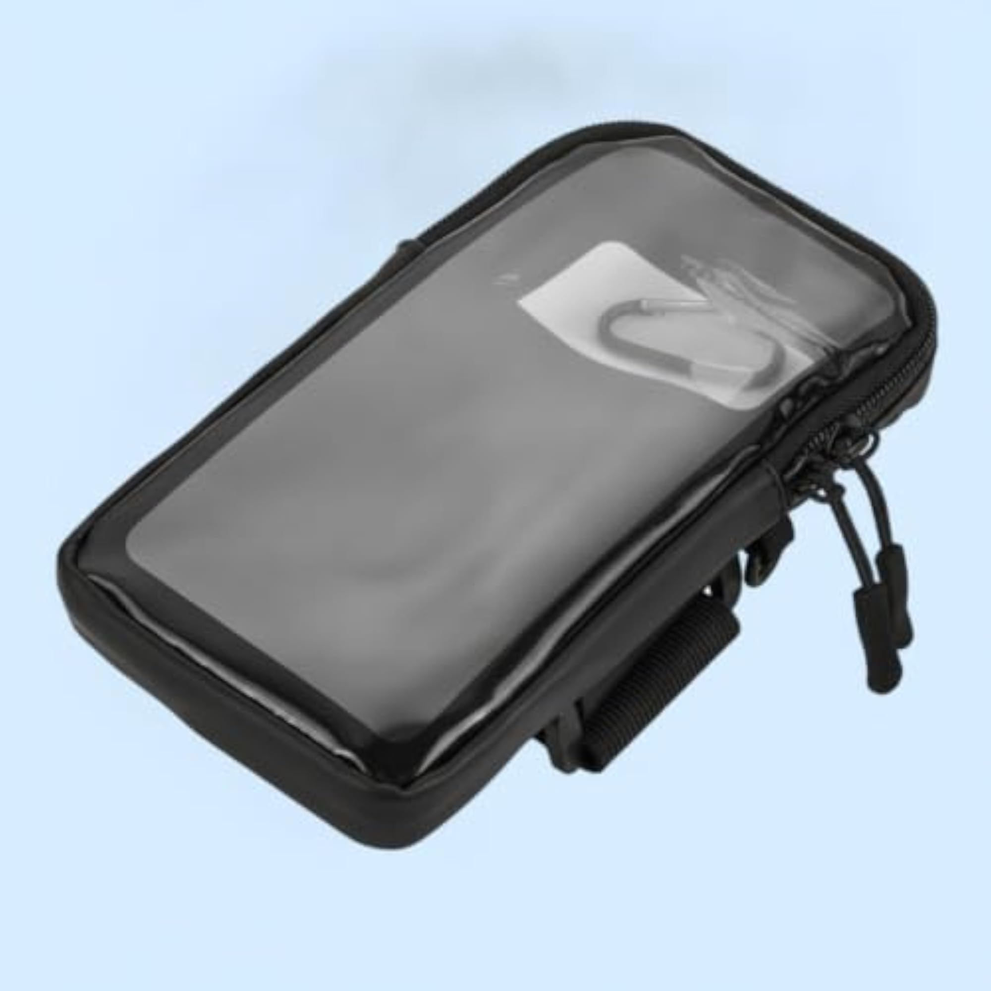 Waterproof Battery Cover Bag for Motorcycle Storage, Compact Design
