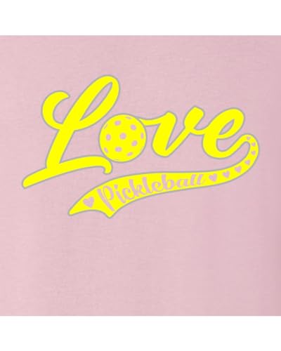 Go All Out Love Pickleball Cursive Cute Fashion Mens Women Youth T-Shirt2