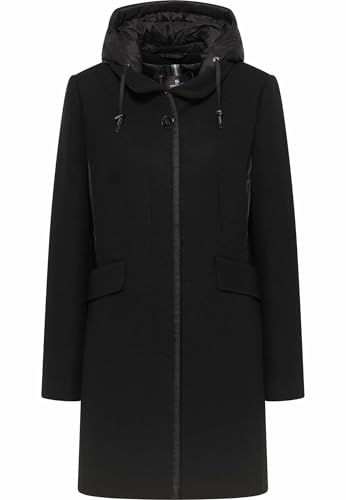BARBARA LEBEK Jacke (Wolle) mit Kapuze - 46