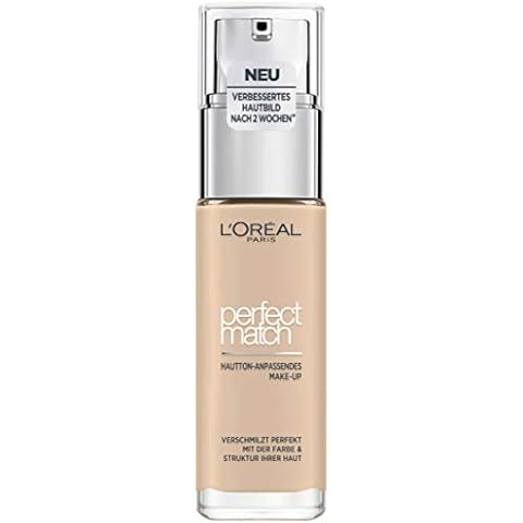 L'Oréal Paris Base de maquillaje líquida con ácido hialurónico y aloe vera Cover