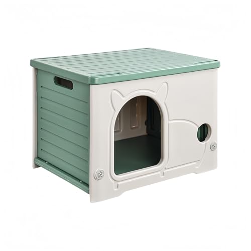 Hymist �L�n�E�X�E�y�b�g�n�E�X ���^���p���p �v���X�`�b�N���������O���[ �I�[���V�[�Y���Ή� ���O�E�����E��ǔL�p �h���J�悯 �ʋC���ǍD �ѕz�t�� �􂦂�L���� (�O���[��,�y�ȕt��)