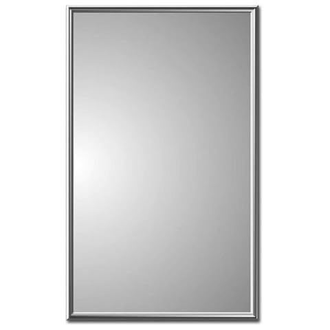 Zaca 11-1-26 Regulus 16" x 26" Recessed Framed Medicine Cabinet - Brass Cover