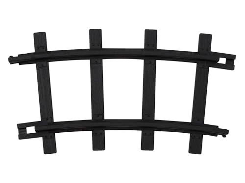 lionel ready-to-play 12-piece curved black plastic track pack