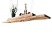 Produktbild FRIESENLICHT LEA Holz Hängelampe rustikal Led Vintage Set Leuchte Eiche Massiv Unikat 100,120,150, 180 cm GU10 (1.Dimmbar über Wanddimmer, 120 cm/ 4 Spots)