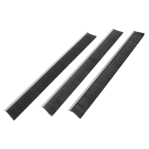FIXOSHEE Striscia Spazzola in Nylon per Cassetta Postale 30 CM Set 3 Pezzi Antipolvere e Sigillatura Accessori per Protezione da Polvere e Umidità per Cassette Postali da Ufficio e Casa