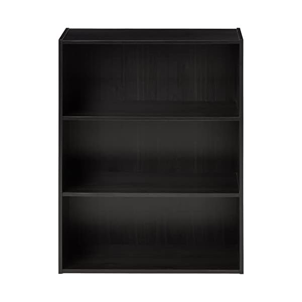 Furinno Pasir 3Tier Open Shelf Bookcase, Espresso Teaching21st