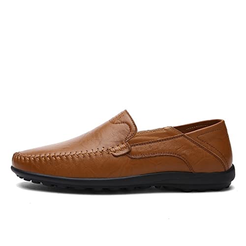 Men's Loafers Shoes Moccasins Shoes Round Toe Simple Faux Leather Flexible Comfortable Flat Heel Prom Slip On2