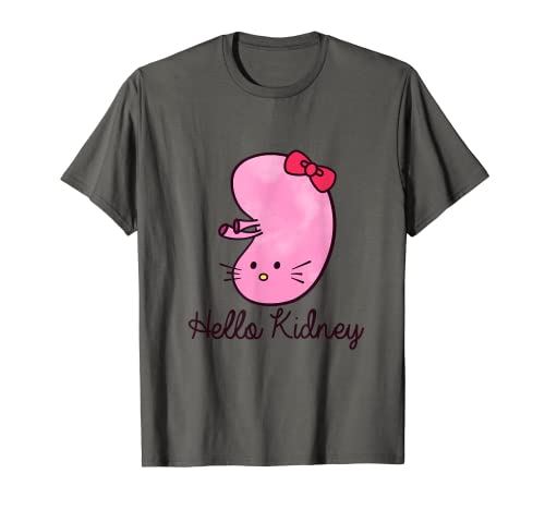 Hello Kidney Funny Transplant Disease Dialysis Awareness T-Shirt