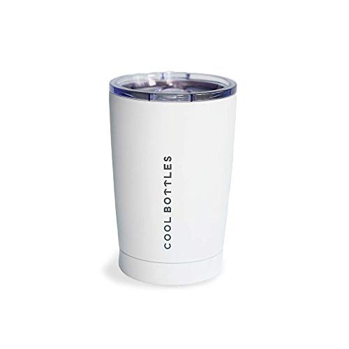 Cool Bottles Vaso Térmico de Acero Inoxidable | 330 ml | Vaso Térmico | Termo Café para Llevar | Vaso con Tapa para Bebidas frías o Calientes | Vaso térmico café | Libre de BPA