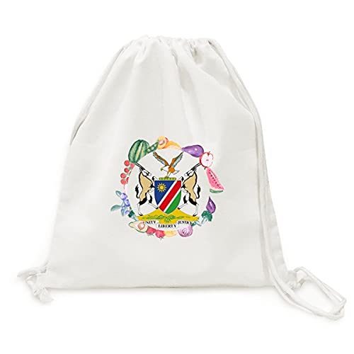 Sac en tissu pliable fruits légumes Namibie pour faire le marché au quotidien