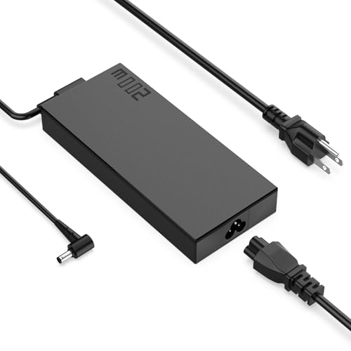 200W 180W Charger Compatible with ASUS ROG Zephyrus G15 G14 GA502 GA401 TUF F15 F17 A17 A15 FX506 FX505 FX706 FA706 FA506 ROG Strix G GL504GM G713IH G531 G731 GL531 Laptop Also Fit 150W 120W