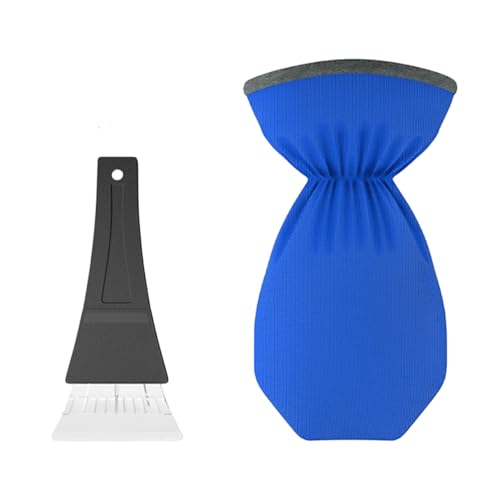 Raspadores de hielo genéricos para parabrisas de coche – Pala de nieve con integrado | Rasqueta de hielo manual – para invierno, casa, garaje, parabrisas, exteriores, SUV, autocaravana, camión