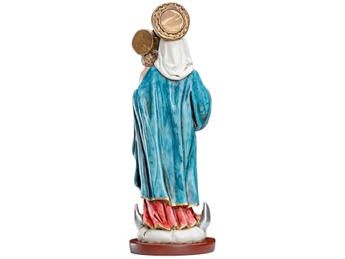 Virgen de Chiquinquira 14 pulgadas miniatura 3