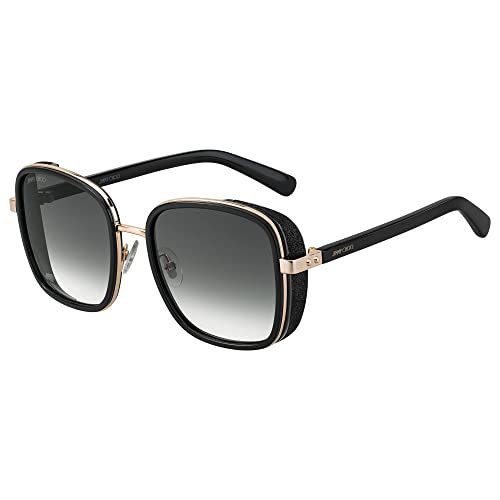 Jimmy Choo Lunettes de Soleil ELVA/S Black Rose Gold/Grey Shaded 54/20/130 femme
