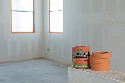 Frogtape Pro Grade Orange Painter’s Tape For Interior And Exterior Applications, 1.41" X 60 Yard Roll, 4-Pack #TOP3