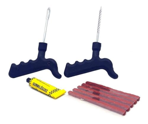 Kit Conserto Reparo Pneu Macarrão Carro Moto S/câmara Radial
