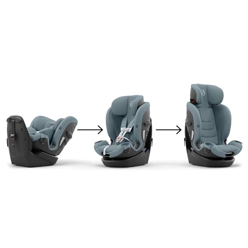 Image of Callisto G 360 Rotating All-in-One Convertible Car Seat - Stormy Blue