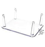 OnFireGuy 6.25' Four-Peg Display Stand Holder with Anti-Scratch Guards for Hunting Decoys, Minerals, & Fossils, Qty: 1