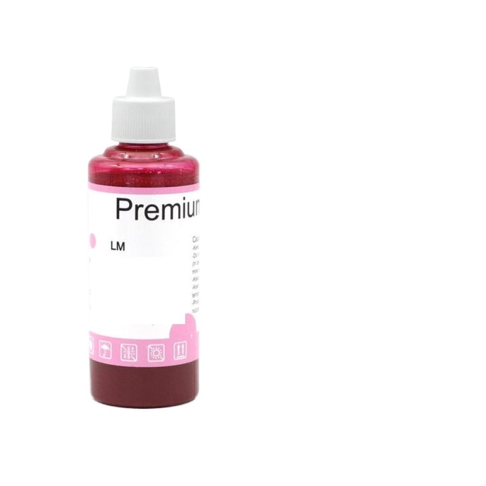 100 ml de Tinta de sublimación Compatible con impresoras ET Series ET-2720 ET-2760 ET-2750 ET-15000 ET-4700 ET-3760 y WF Series WF-7710 WF-7720 WF-7210(Sublimation Ink-LM)
