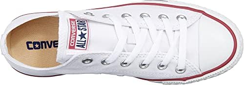Converse Unisex Chuck Taylor All Star Low Top Optical White Sneakers - 5 B(M) US Women / 3 D(M) US Men | Image 5