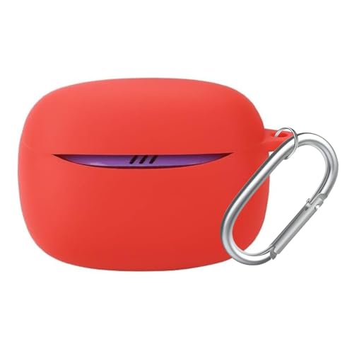 Image of Soft Silicone Case Cover Compatible for Tune Beam 2 (Red)