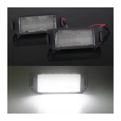 Lámparas luz matrícula LED blancas 6000K para Kia Picanto TA sin error 5
