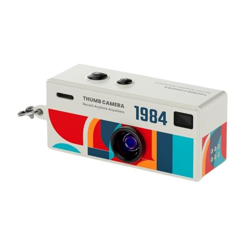 Petit appareil photo portable, enregistreur porte-clés HD, appareil de poche compact avec fonction d'affichage, accessoire de photographie durable,...